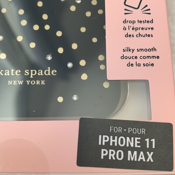 Kate Spade Disco Dot Gems & Pearls case 11proMax - Picture 7 of 7